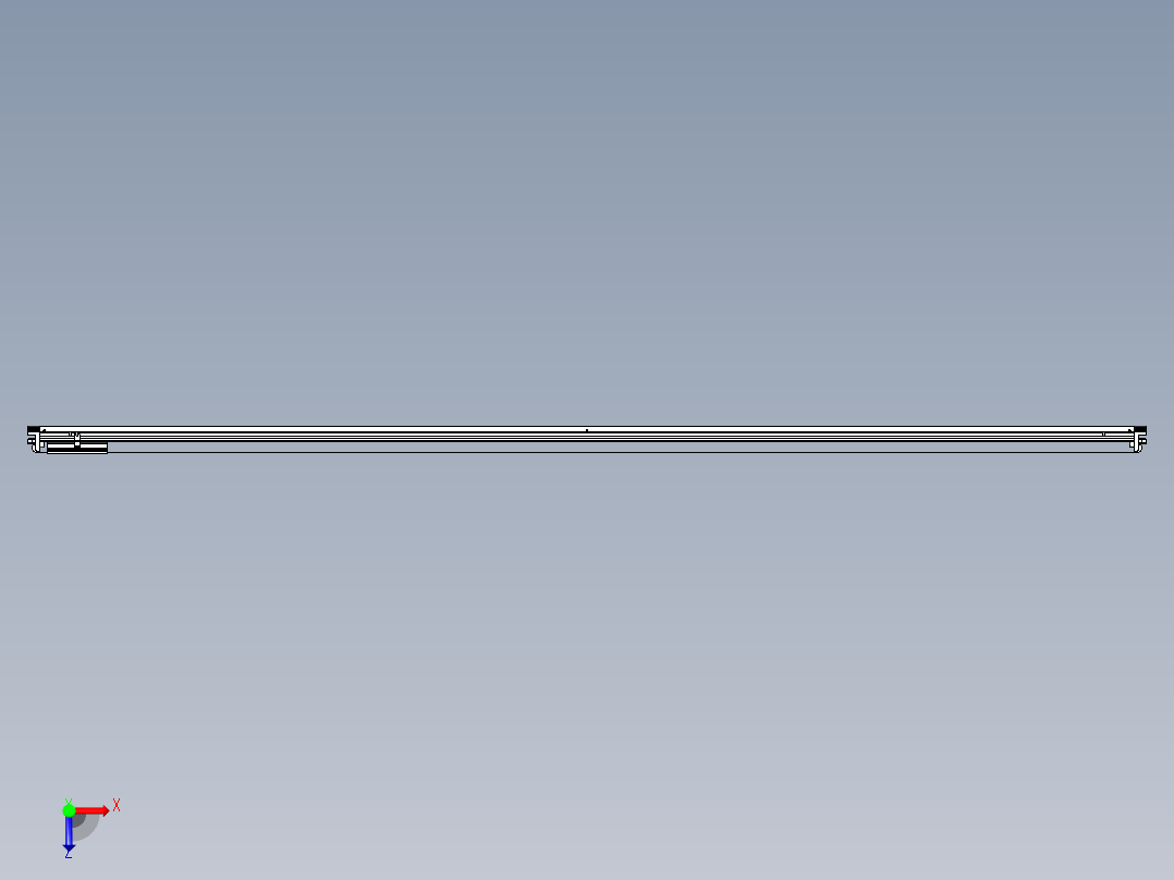 威洛博VL系列3d模型模组VL14S2Y-S3100俯视图