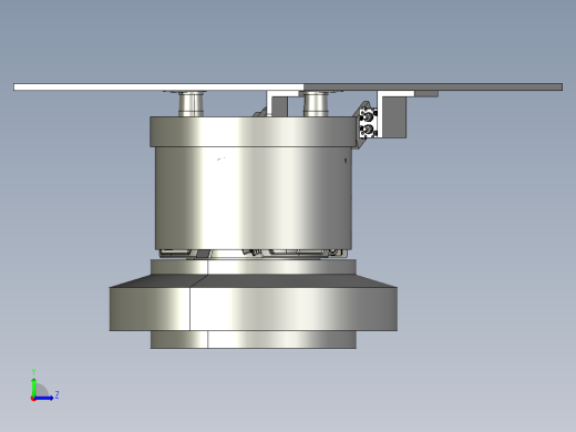 一款衬套类零件专用振动盘左视缩略图