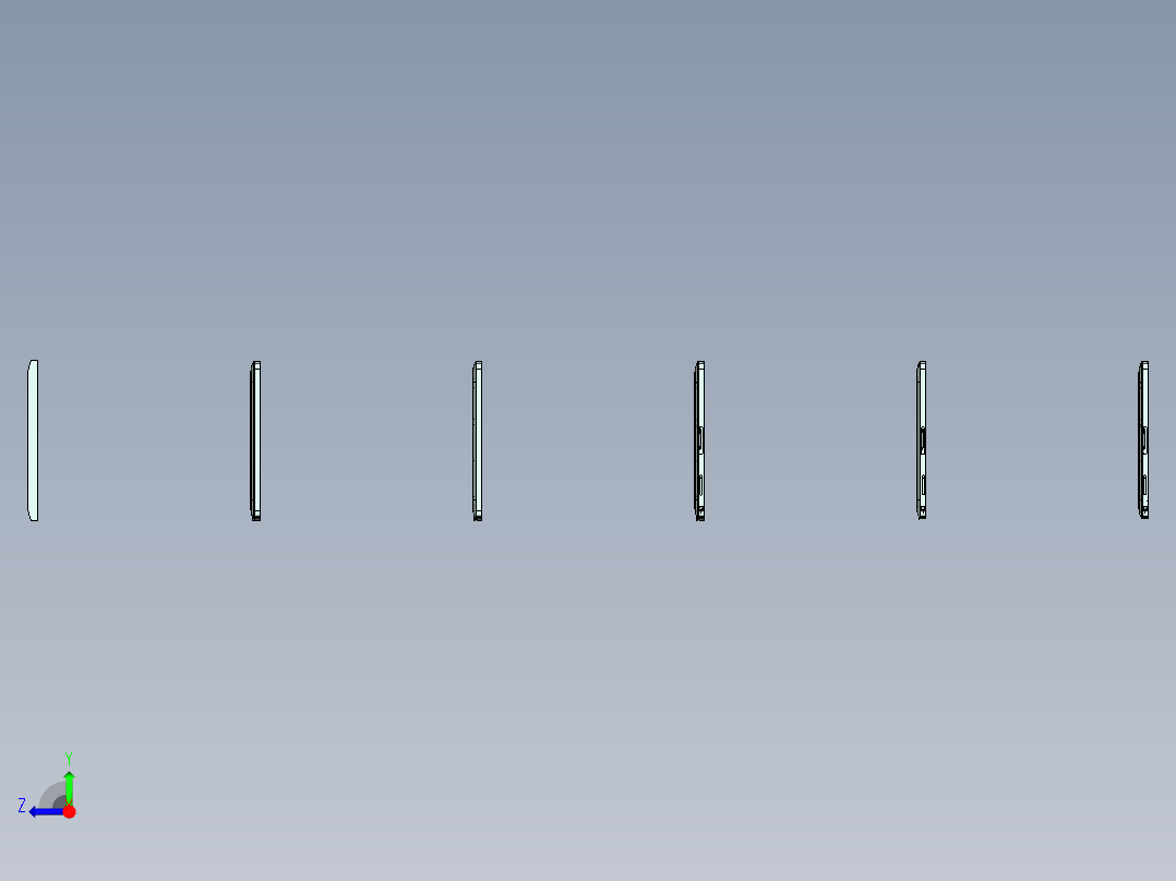 FONE-D笔记本CNC工装夹具三维模型-14-12-26右视图
