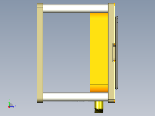 reacher-c-cnc2笔记本CNC工装夹具三维模型-0911左视缩略图