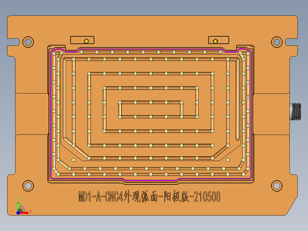 MD1-A-笔记本CNC工装夹具三维模型CNC4-211210前视图