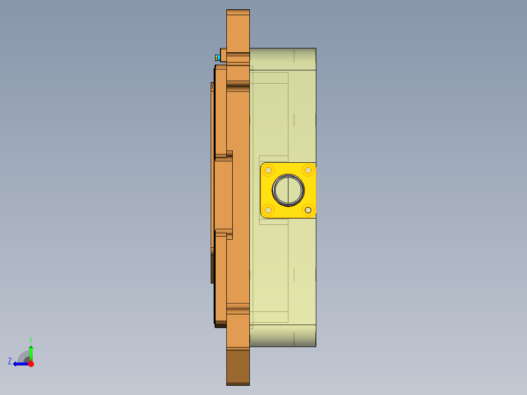 MD1-A-笔记本CNC工装夹具三维模型CNC4-211210右视图
