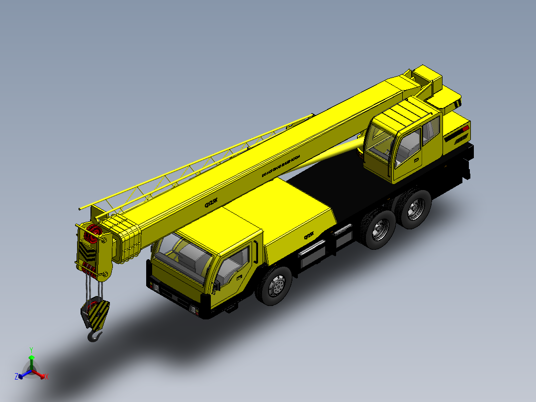 起重机-1(79)正等轴测图