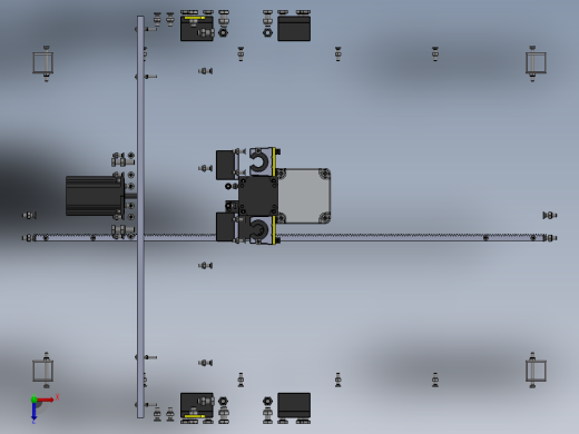 4轴雕刻机 4 Axis CNC Machine i俯视缩略图