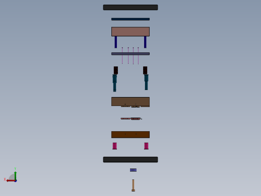 注塑模具、模具(22)后视缩略图
