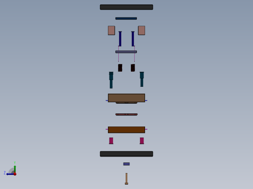 注塑模具、模具(22)右视缩略图