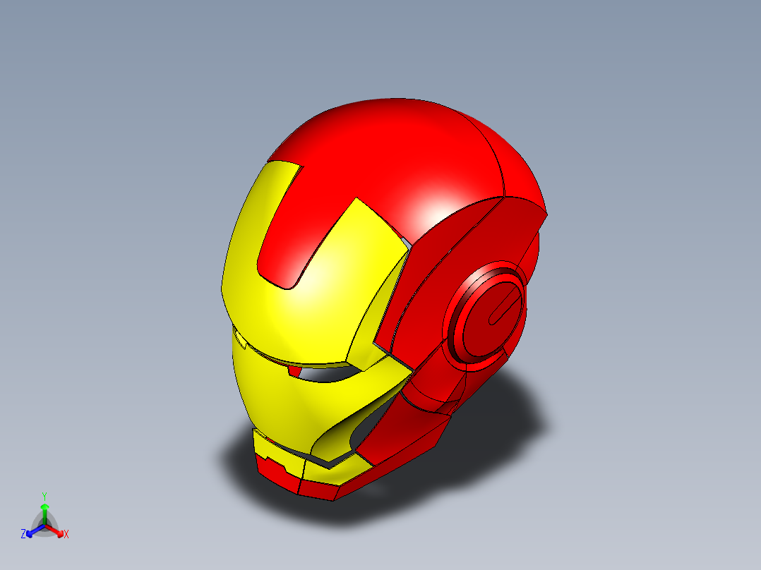 B2005299-钢铁侠面具