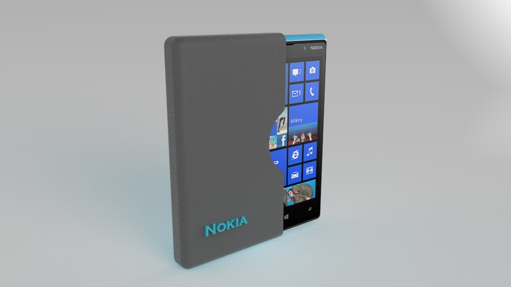 诺基亚lumia6的包装袋设计