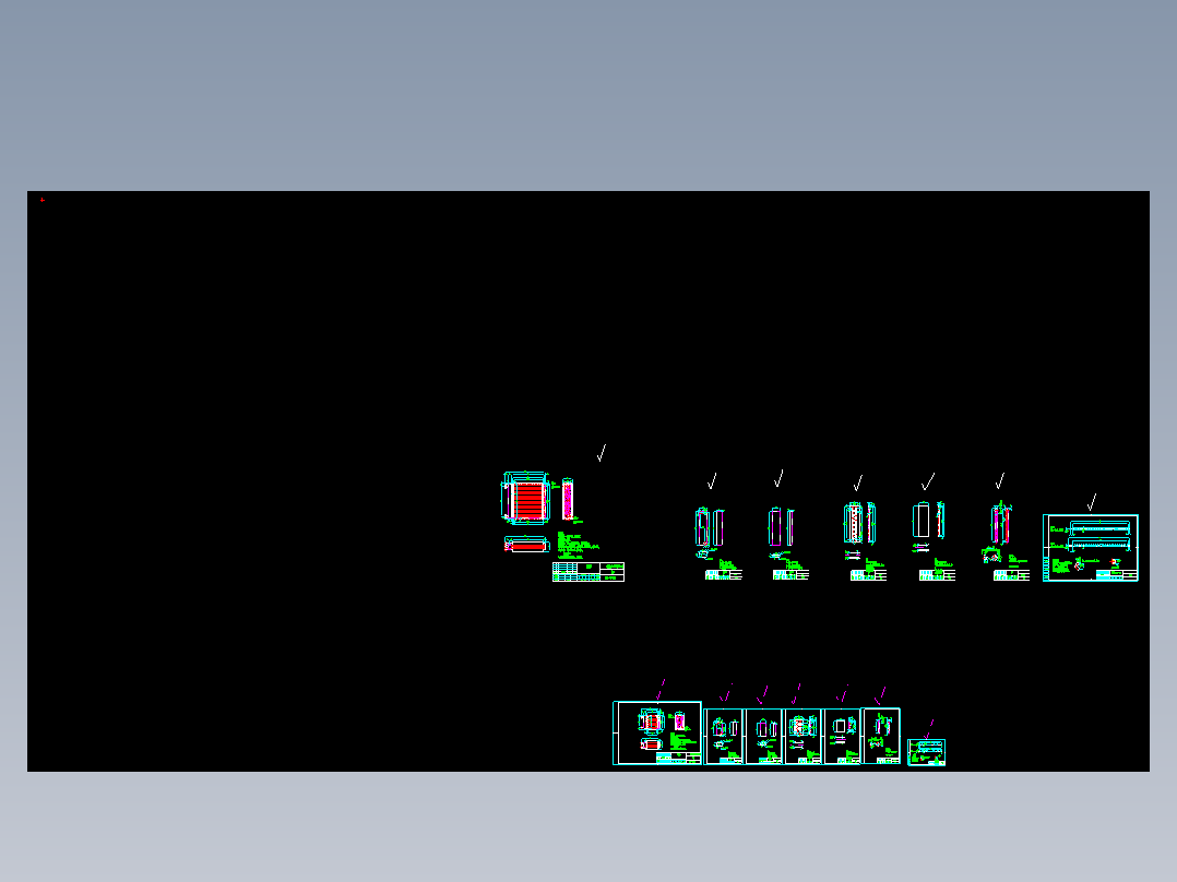 SZGL-4-23-1150+SZGL-4-8-400翅片换热器