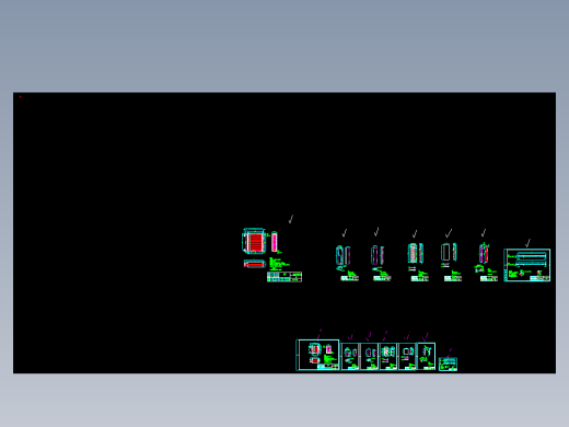 SZGL-4-23-1150+SZGL-4-8-400翅片换热器
