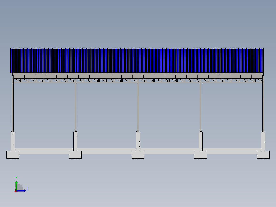 别样的温棚左视图