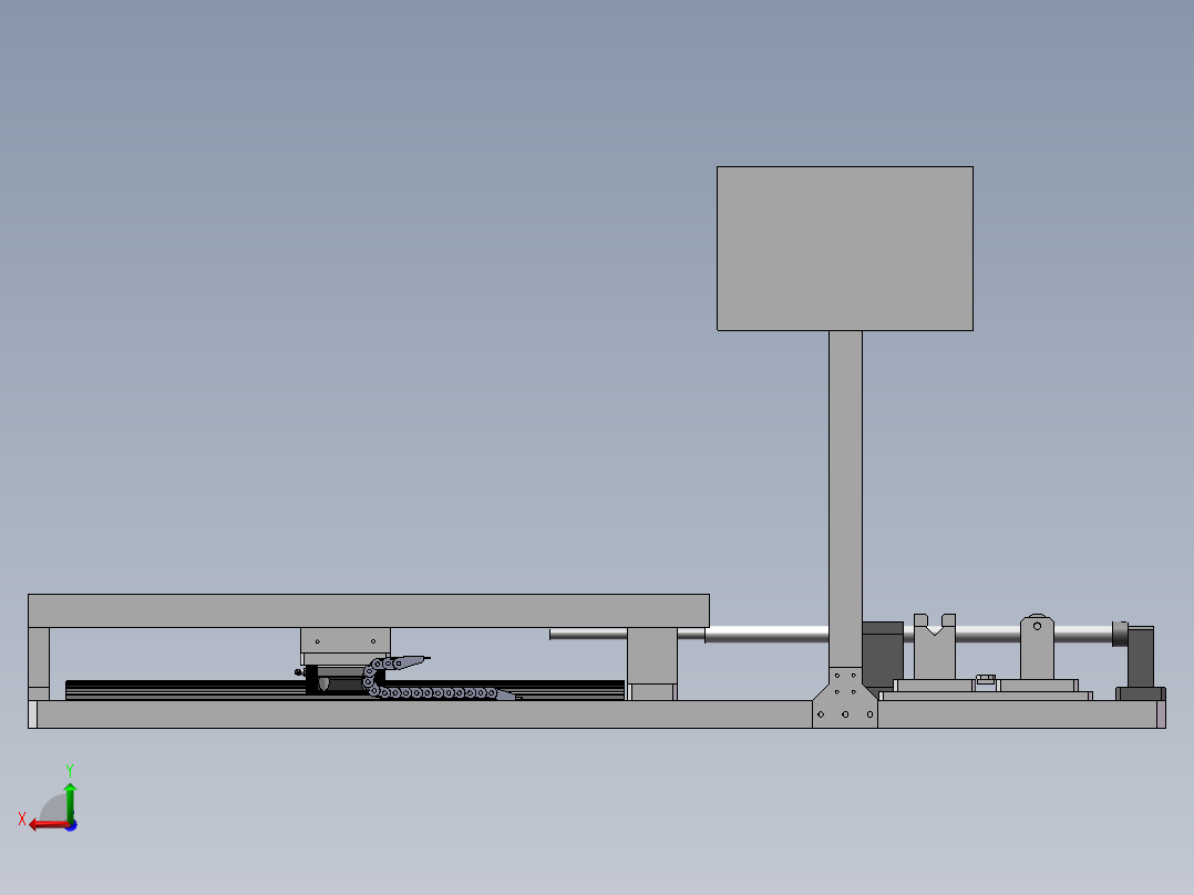 深度测量工装后视图