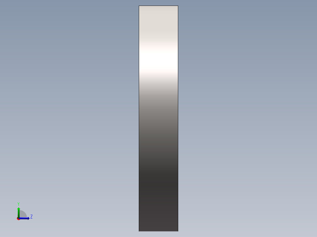 GB╱T 93-1987[标准型弹性垫圈(装配)6]左视图