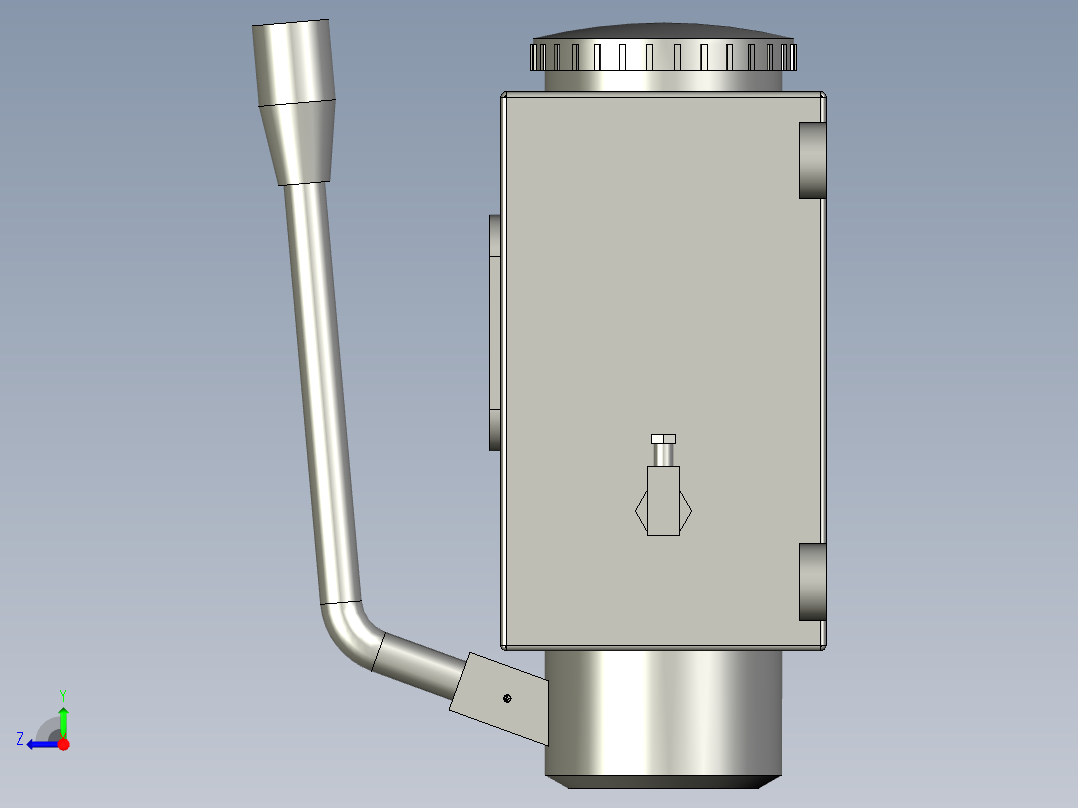 CLA手摇式注油器CLA-8H0H0右视图