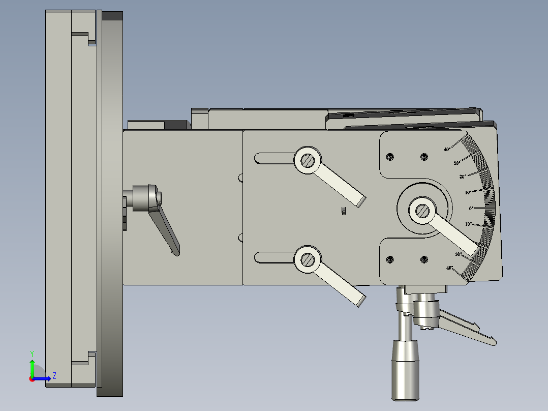 NX1817-02框体夹持机构-副本左视图