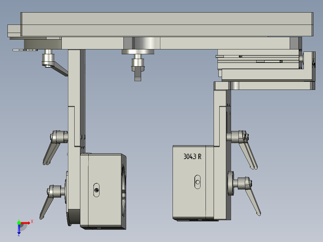 NX1817-02框体夹持机构-副本俯视图