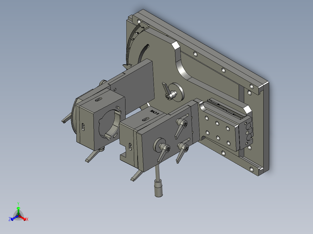 NX1817-02框体夹持机构-副本正等轴测图