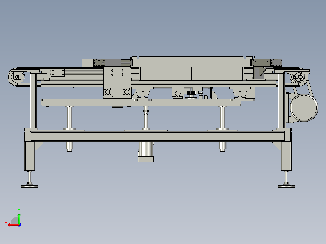 8012-0400-0000底座定位机构-8262后视图