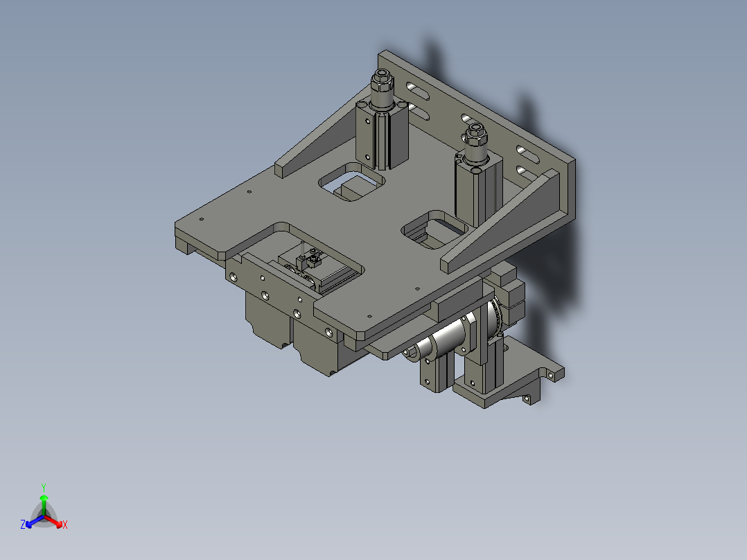 螺杆旋紧主视图
