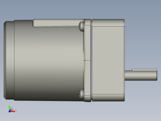 精研标准电机80YS25GV22+80GK18H前视缩略图