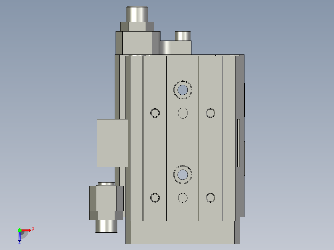 MXQ25-10A-M9NL(0_0)Q俯视图