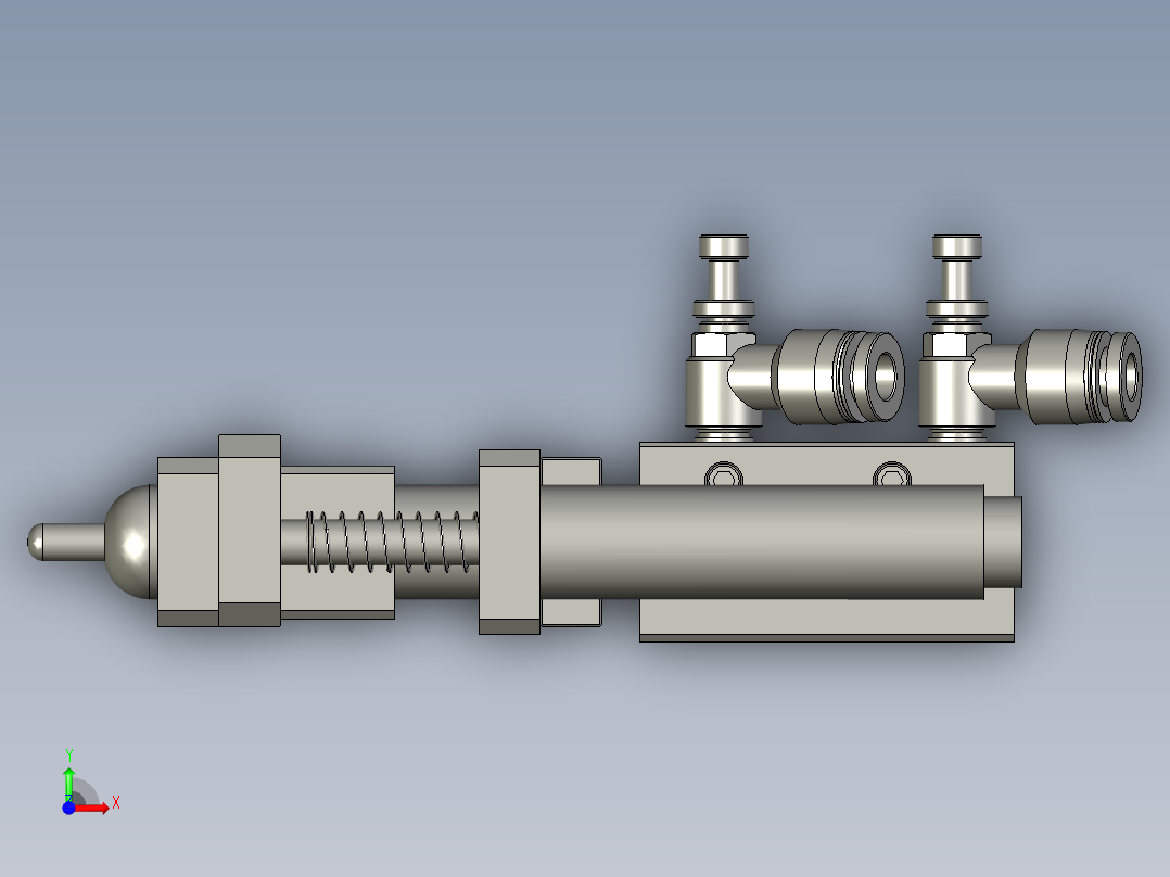 LXYC-BOSS-01030800NG标记点笔机构前视图