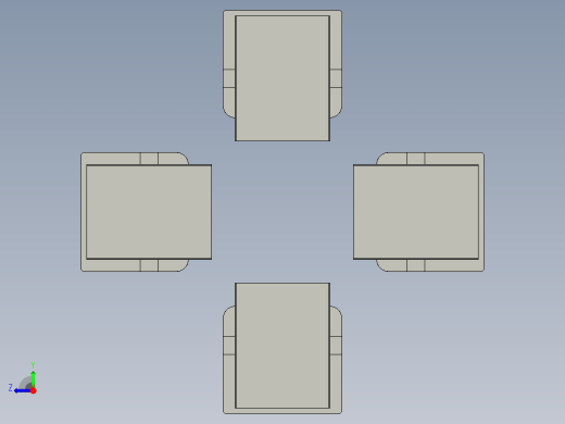 气缸HFCX40+__右视缩略图
