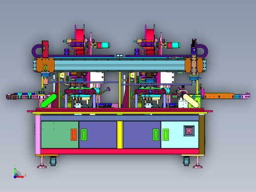 自动送胶带动力电池贴胶机前视缩略图