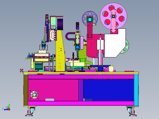 自动送胶带动力电池贴胶机右视缩略图