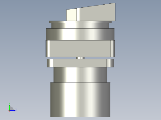 开关LW28-20装配体-01左视缩略图