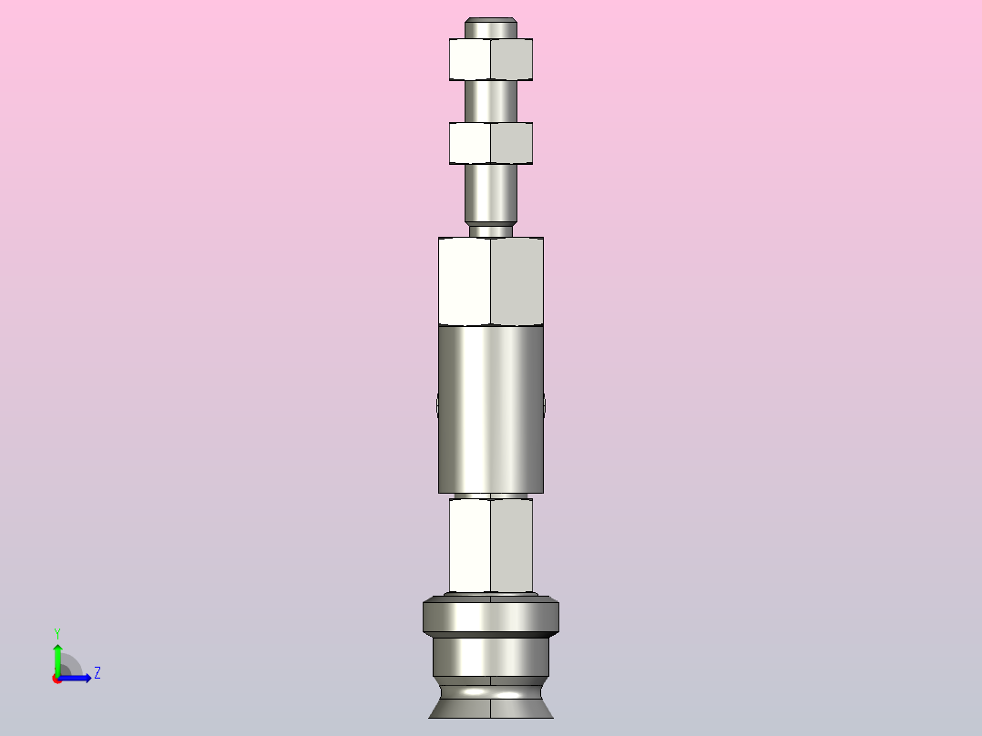 真空吸盘ZPR10UN-04-A5左视图