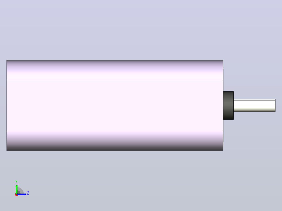USB2.0适配器左视图