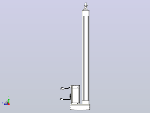 轻载电动缸TPA-ESR40-1210C-L500-MR-FA-W-P40-C3右视缩略图