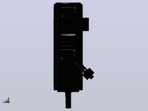 台达电机 ECM-A3H-C10401SSX（100w增量型高惯量有刹车）右视缩略图