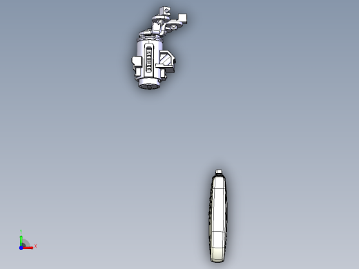 FNA3704002_钥匙锁芯装置前视缩略图