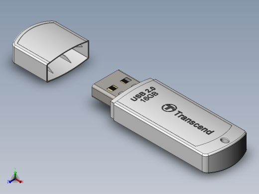 usb闪存驱动器212正等轴测缩略图