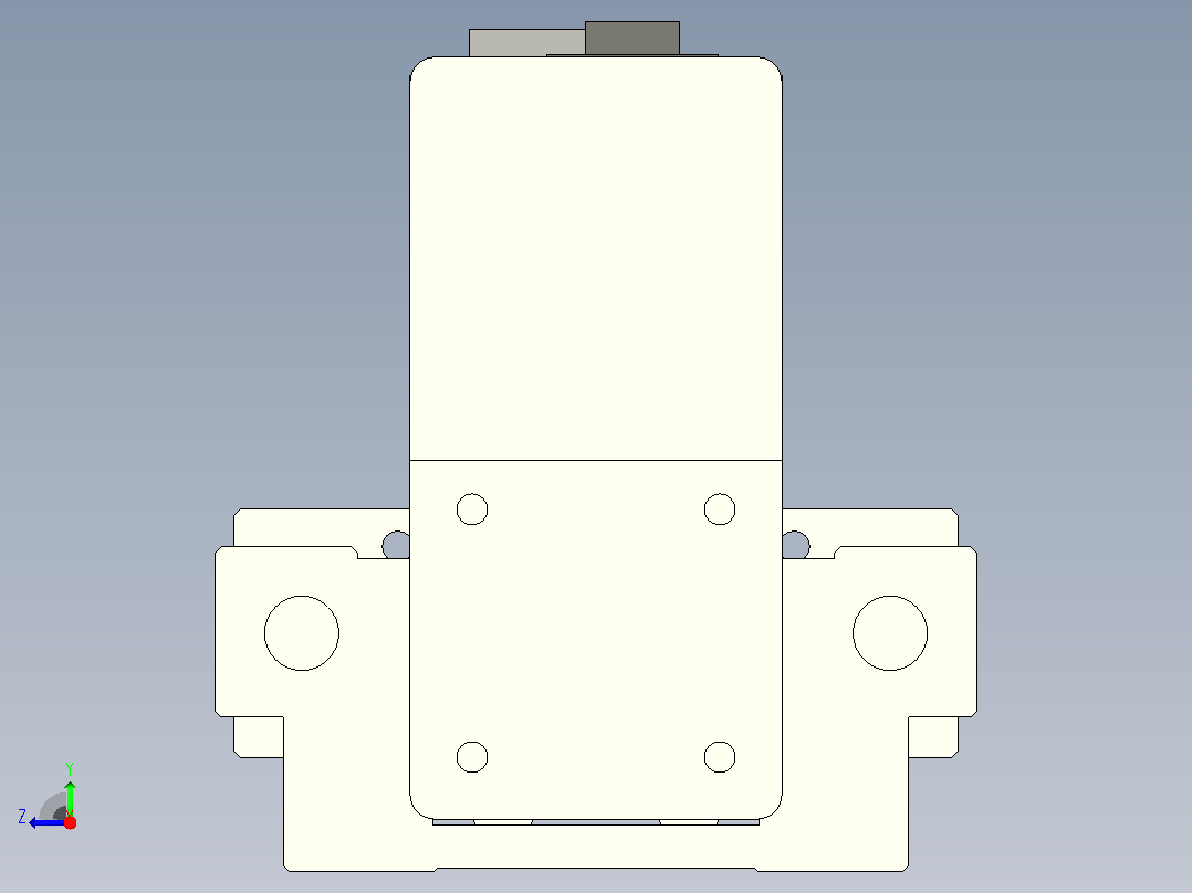 MTC32-200-P#-P-M200W-R MTC32电缸 200W伺服电机折装 带导杆支架右视图