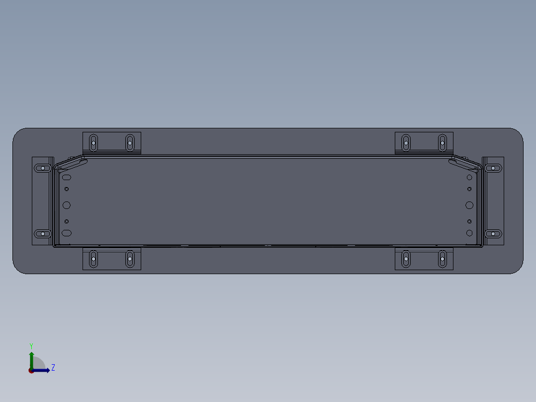 01-A装配夹具左视图