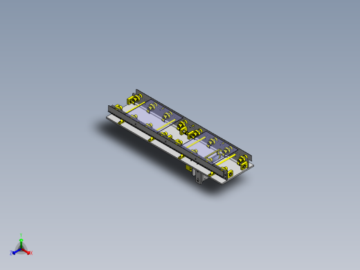 非接触式驱动传送机构
