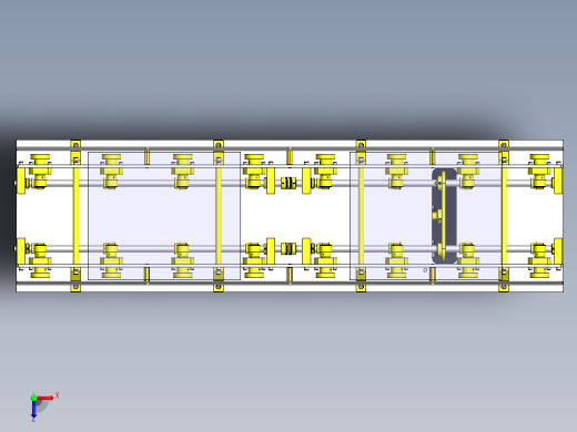 非接触式驱动传送机构俯视缩略图