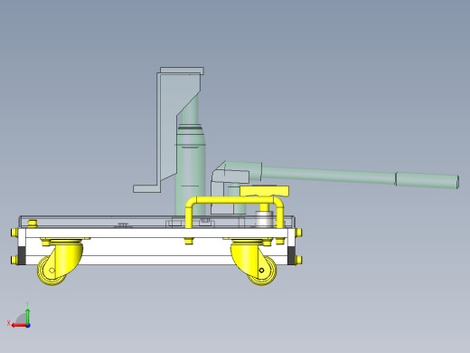 可水平调整的矮型手推车后视缩略图