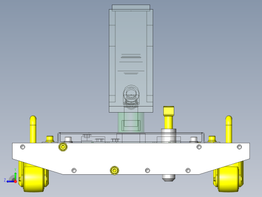 可水平调整的矮型手推车右视缩略图