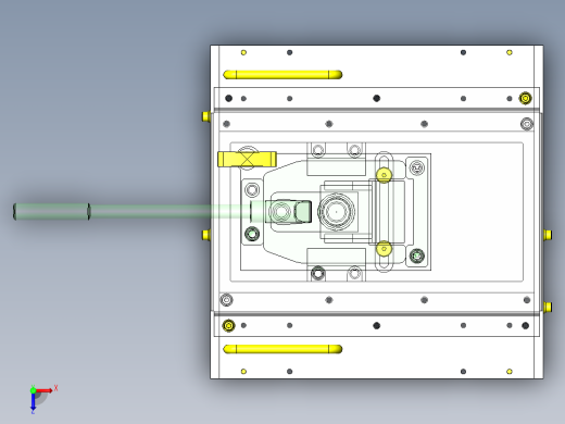 可水平调整的矮型手推车俯视缩略图