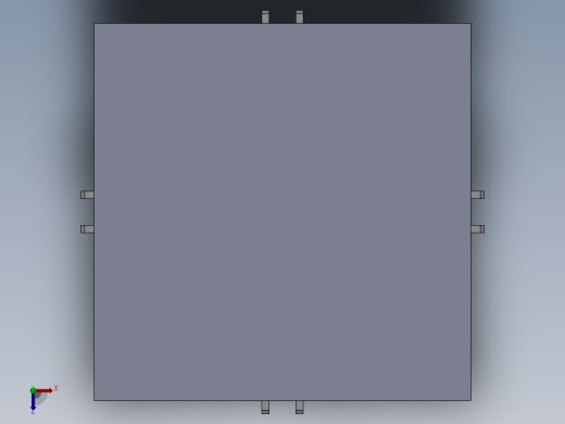 机架设计俯视缩略图