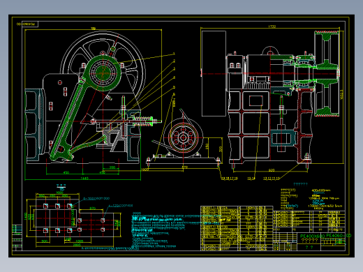 PE400X600颚式破碎机49537