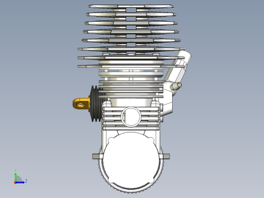 6_遥控汽车Nitro发动机左视缩略图