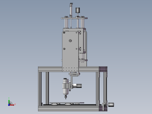 5轴cnc机床前视缩略图