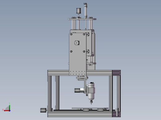 5轴cnc机床后视缩略图