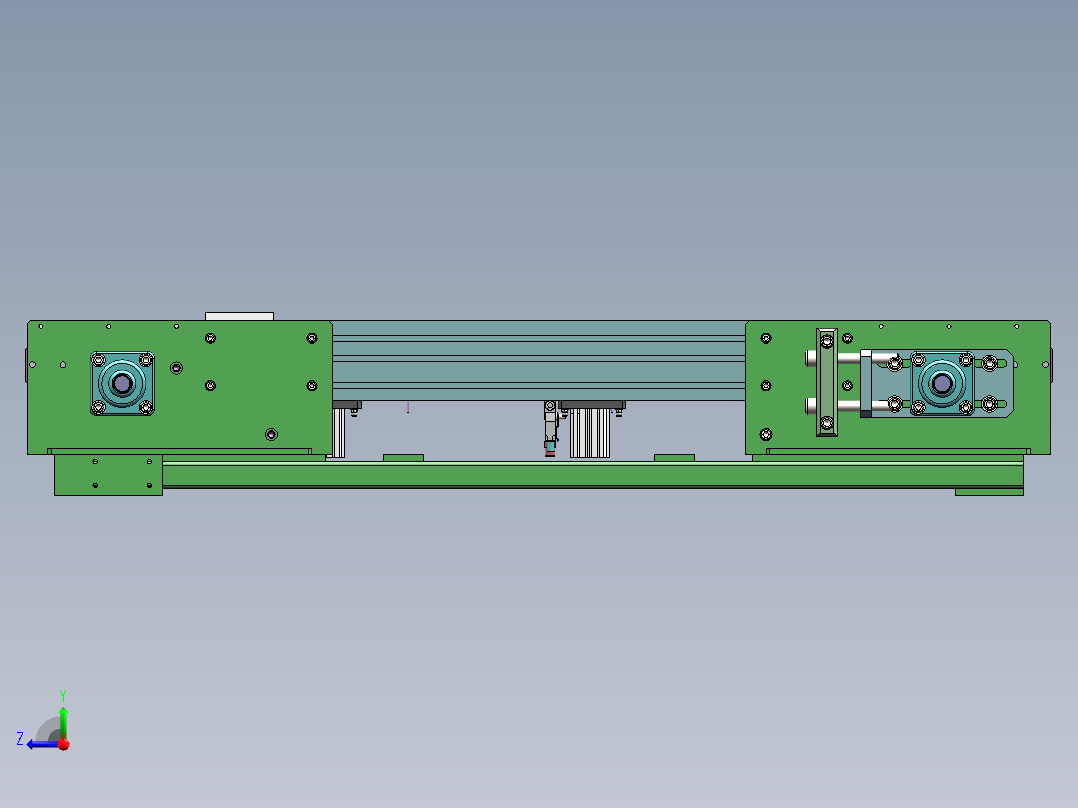 K946 输送线体模块右视图