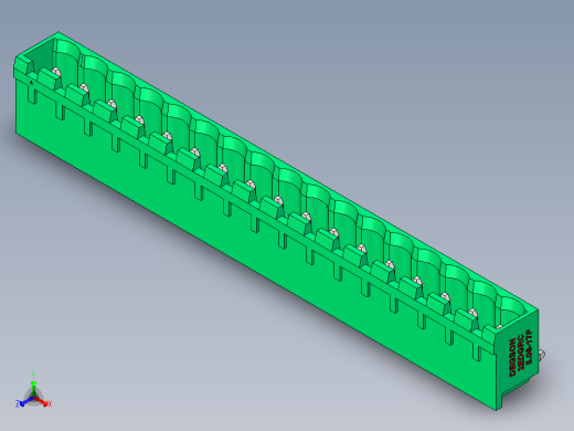 DEGSON 2EDG 系列 5.08mm 可插拔接线端子组-2EDGRC-5.08-17P-14-00AH